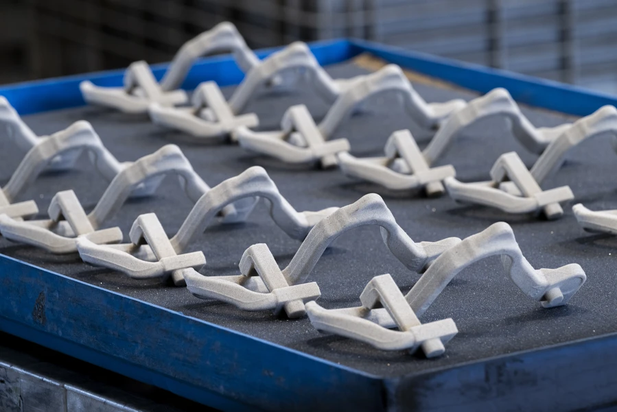 Produzione anime con processo cold box