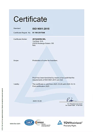 ISO 9001:2015 Certification